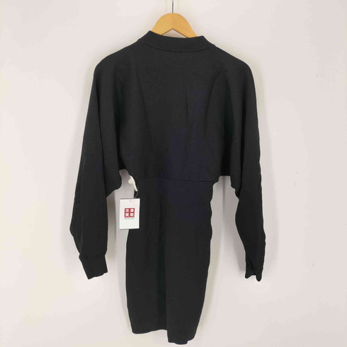 ザラ ZARA フロントジップタイトワンピース レディース import:S