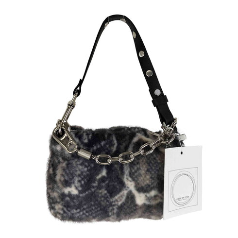 HIDDENNOTES Y2K Fur Shoulder Bag レディース