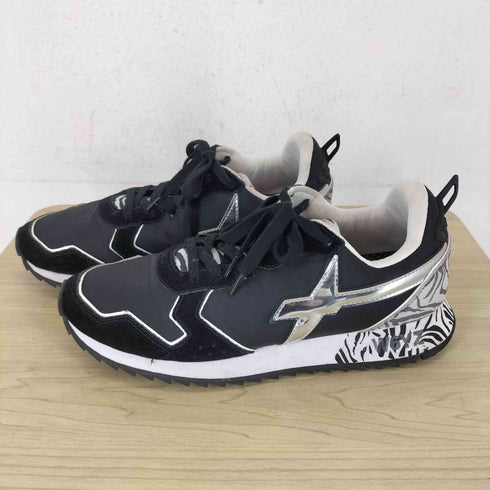 W6YZ ナイロン×スウェード ローカットスニーカー メンズ JPN:25.5