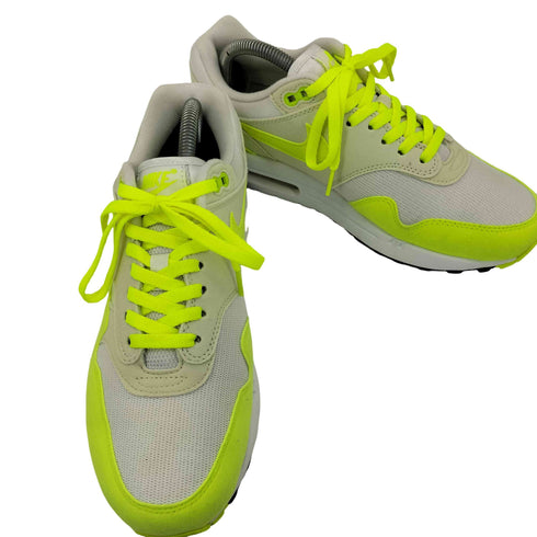 ナイキ NIKE W AIR MAX 1 WHITE/VOLT-SEA GLASS-BLACK メンズ JPN:26