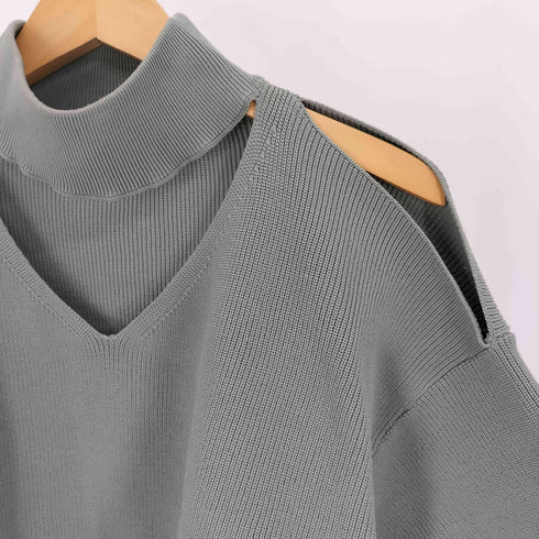 ムルーア MURUA 21AW チョーカー ニット レディース FREE