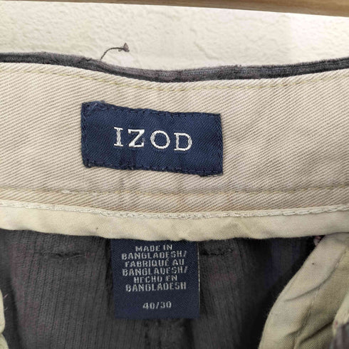 IZOD ノータック コーディロイパンツ メンズ 40inch