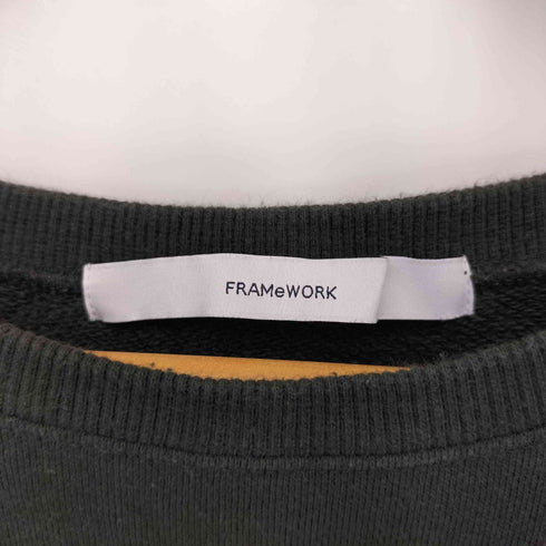 フレームワーク FRAMeWORK 22SS コットン S/S スウェット ワンピース レディース
