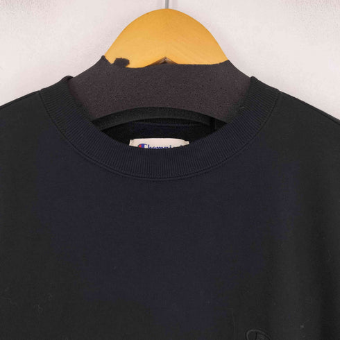 チャンピオン Champion AUTHENTIC AMERICAN クルーネックスウェット フロントロゴ刺繍 メンズ JPN:L