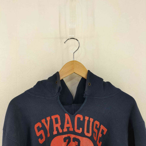 チャンピオン Champion 刺繍タグ REVERSE WEAVE SYRACUSE LACROSSE カプセル 三段 プルオーバーパーカー メンズ import:M