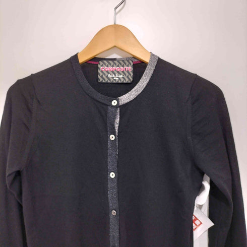 ポールスミスブラック Paul Smith BLACK ラメカラーカーディガン レディース import:L