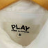 プレイコムデギャルソン PLAY COMME des GARCONS ハートパッチロングスリーブ長袖シャツ レディース JPN:M