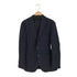 ユナイテッドアローズグリーンレーベルリラクシング UNITED ARROWS green label relaxing サマーウール混 濃紺 ストライプ リネンテーラードジャケット メンズ JPN:48
