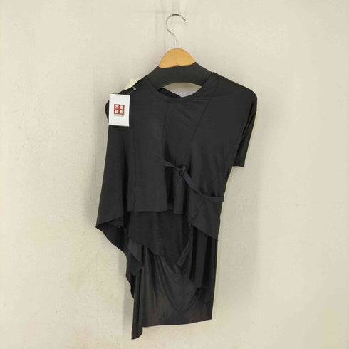 バジュラ bajra アセテート アシンメトリー変形トップス Excela ZIPPER レディース JPN:0
