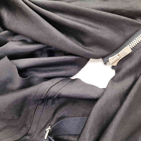 バジュラ bajra アセテート アシンメトリー変形トップス Excela ZIPPER レディース JPN:0