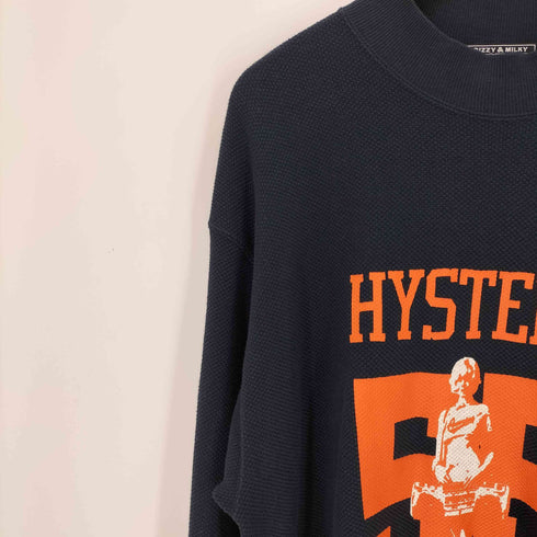 ヒステリックグラマー HYSTERIC GLAMOUR 55 AMAZING モックネックスウェット メンズ import:XL