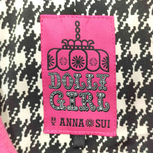 ドーリーガールバイアナスイ DOLLY GIRL BY ANNA SUI フラワーボタン カシミヤ混 Pコート レディース JPN:2
