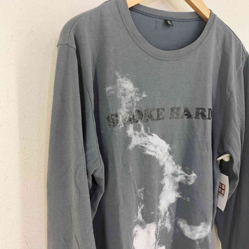 ラッドミュージシャン LAD MUSICIAN 旧タグ smoke hard 片面プリント L/S TEE メンズ JPN:44
