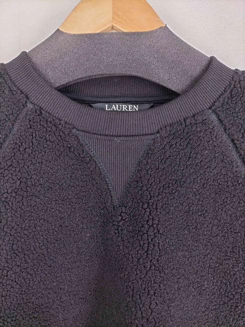 ローレンラルフローレン LAUREN RALPH LAUREN 裾ジップ ボアフリースプルオーバー レディース import:XS