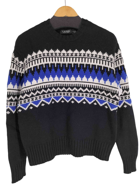 ローレンラルフローレン LAUREN RALPH LAUREN フェアアイルウールブレンドクルーネック セーター レディース import:M