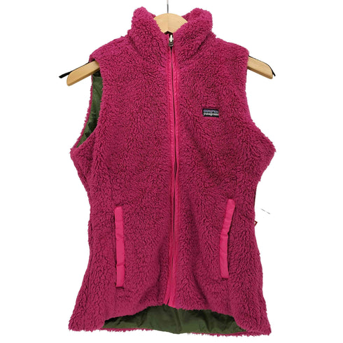 パタゴニア patagonia 11AW ロゴパッチ フリース ベスト レディース import:XS