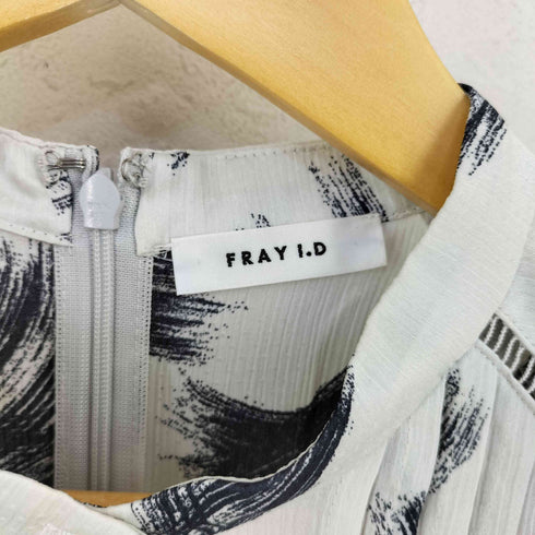 フレイアイディー FRAY I.D マルチプリントシフォンフリルワンピ レディース JPN:0