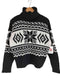 ローレンラルフローレン LAUREN RALPH LAUREN Fair Isle Wool-Blend Roll-Neck Jumper フェアアイル ウールブレンド ロールネック ニット レディース import:M
