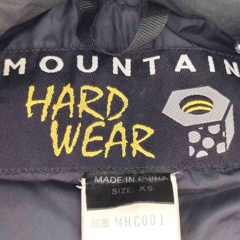 マウンテンハードウェア MOUNTAIN HARDWEAR ロゴ刺繍 ナイロン ダウン ベスト メンズ import:XS