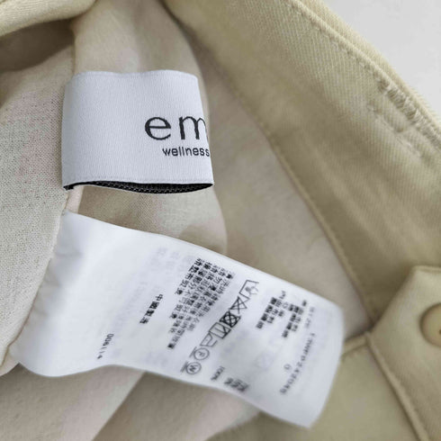 エミ emmi フロントプリーツ UVカットパンツ レディース JPN:0
