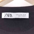 ザラ ZARA KNIT ROUND NECK ZIP SWEATER レディース import:M
