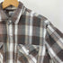 リー Lee 90S 日本製 タータンチェック フラップポケット フランネルシャツ ネルシャツ メンズ import:M