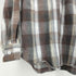 リー Lee 90S 日本製 タータンチェック フラップポケット フランネルシャツ ネルシャツ メンズ import:M