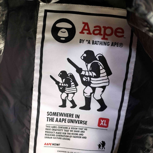 エーエイプバイアベイシングエイプ AAPE BY A BATHING APE DOWN JACKET ダウンジャケット メンズ JPN:XL