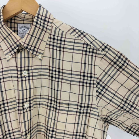 ブルックスブラザーズ 346 BROOKS BROTHERS THE ORIGINAL POLO SHIRT タータンチェック B.D シャツ メンズ import:M
