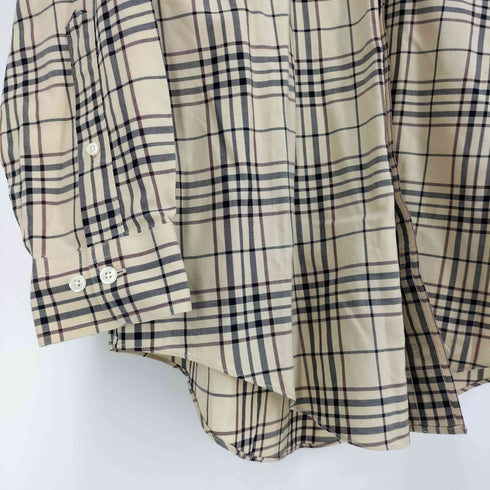 ブルックスブラザーズ 346 BROOKS BROTHERS THE ORIGINAL POLO SHIRT タータンチェック B.D シャツ メンズ import:M