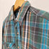 80-90S PRIVATE PROPERTY USA製 タータンチェック フラップポケット フランネルシャツ ネルシャツ メンズ import:M