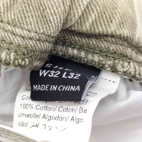 シーイン SHEIN カーゴデニムパンツ レディース 32X32