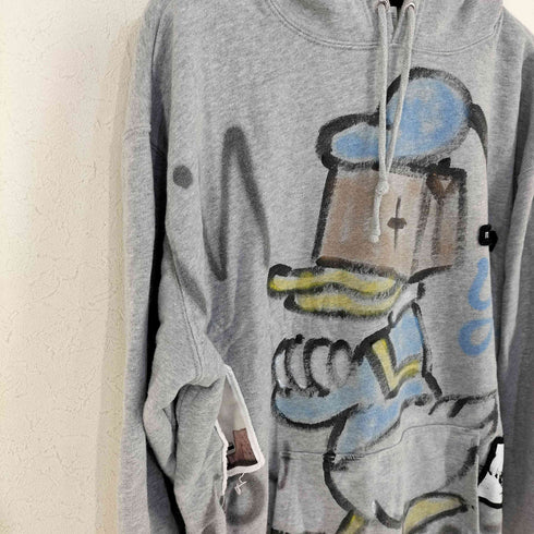 ゲルニカ guernika Hand Painted Hoodie メンズ xxL