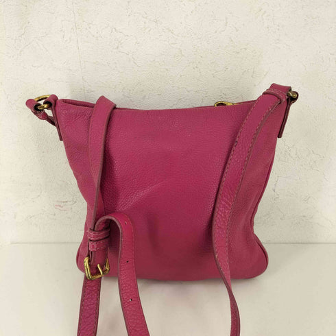 マークバイマークジェイコブス Marc by Marc Jacobs ロゴプレート シボ革ショルダーバッグ レディース