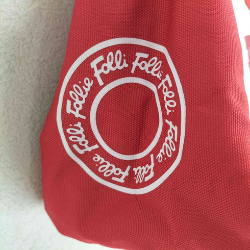 フォリフォリ Folli Follie ロゴプリントボストンバッグ レディース