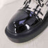 チャールズキース CHARLES & KEITH パールバックル レースアップアンクルブーツ レディース JPN:37