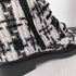 チャールズキース CHARLES & KEITH パールバックル レースアップアンクルブーツ レディース JPN:37