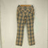 バーバリーブルーレーベル BURBERRY BLUE LABEL ノバチェック スリムシルエットスラックス レディース EUR:38
