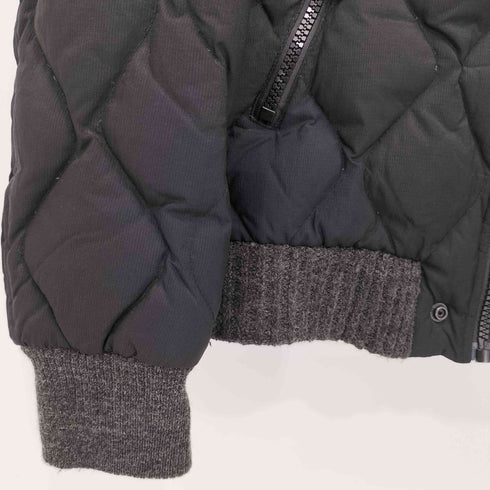 ディーゼル DIESEL キルティング アルパカ 切替 ダウンブルゾンジャケット メンズ import:M