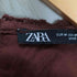 ザラ ZARA EMBROIDERED MIDI DRESS 刺繍 アイレット ワンピース レディース import:M
