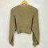 スライ SLY PUFF SLEEVE CROPED カーディガン レディース FREE
