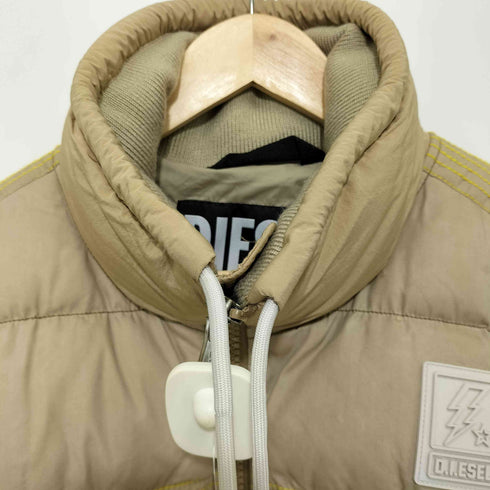 ディーゼル DIESEL 2021AW グレン・マーティンス期 W-BRIGGS 切り替え フルジップスタンド 中綿 ジャケット メンズ import:M