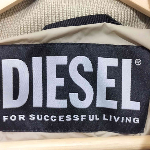 ディーゼル DIESEL 2021AW グレン・マーティンス期 W-BRIGGS 切り替え フルジップスタンド 中綿 ジャケット メンズ import:M