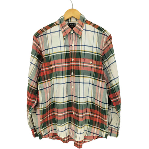 チャップスラルフローレン CHAPS RALPH LAUREN ボタンダウン L/S オーバーサイズ チェック シャツ メンズ JPN:M