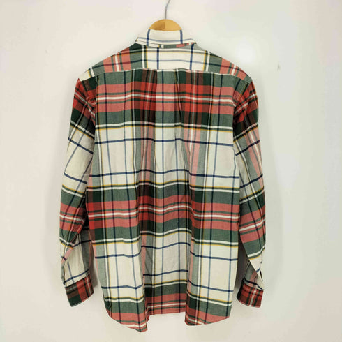 チャップスラルフローレン CHAPS RALPH LAUREN ボタンダウン L/S オーバーサイズ チェック シャツ メンズ JPN:M