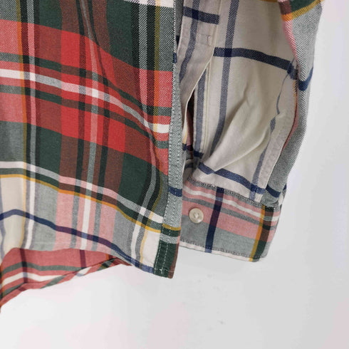 チャップスラルフローレン CHAPS RALPH LAUREN ボタンダウン L/S オーバーサイズ チェック シャツ メンズ JPN:M
