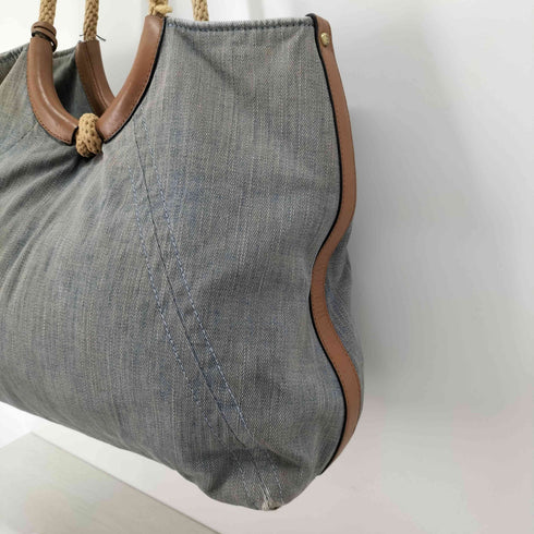 マイケルコース Michael Kors ロープハンドルデニムトートバッグ レディース