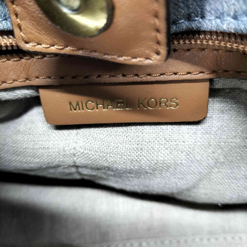 マイケルコース Michael Kors ロープハンドルデニムトートバッグ レディース