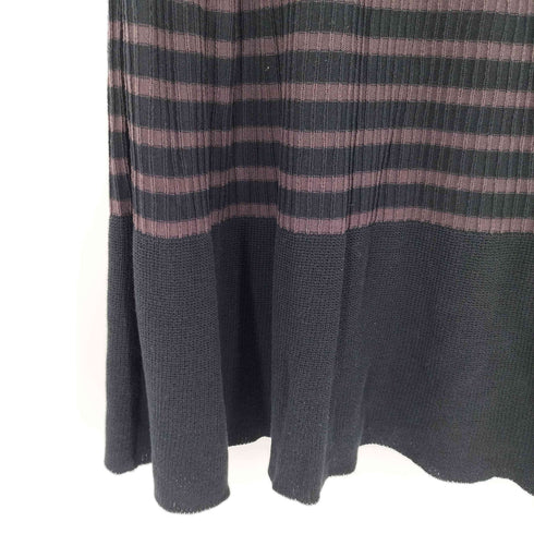 ソニアバイソニアリキエル SONIA by SONIA RYKIEL 袖素材切替ボーダーフレアワンピース レディース JPN:38