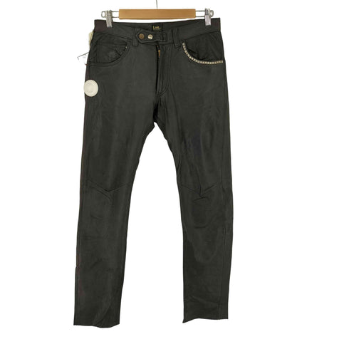 リー Lee レザースタッズパンツ メンズ US:28-29